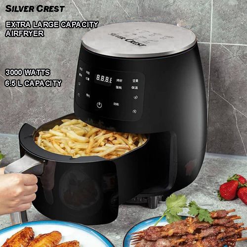 Silver Crest Extra Large Capacity AirFryer 6.5 Liters